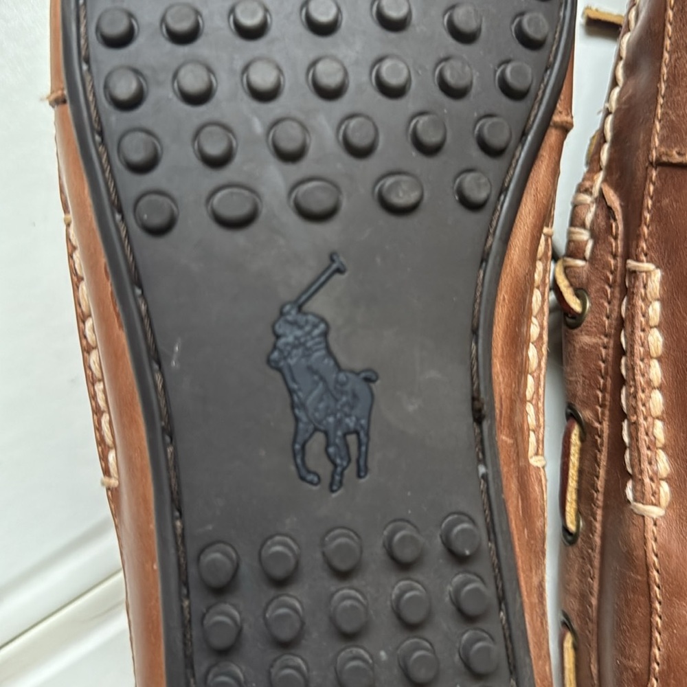 Polo by Ralph Lauren Tan Leather Loafers - Picture 5 of 7